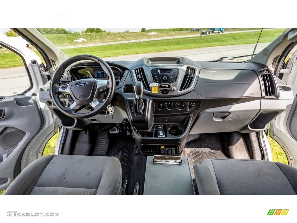 2017 Ford Transit Van 350 LR Long Charcoal Black Dashboard Photo #146043284