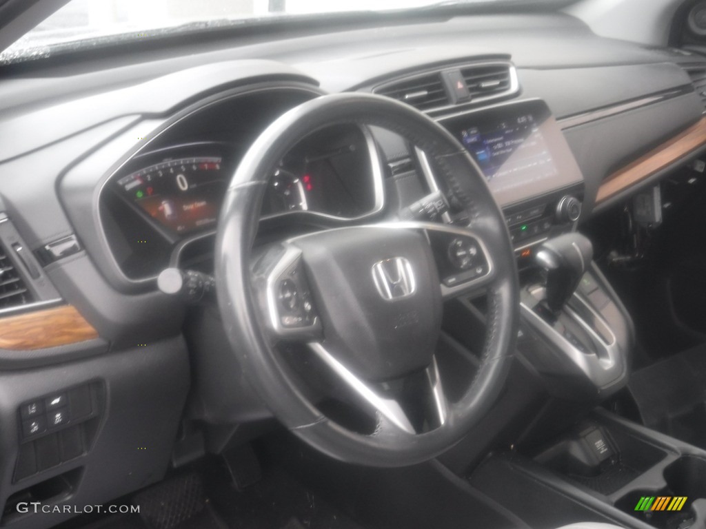 2019 CR-V EX-L AWD - Lunar Silver Metallic / Black photo #12