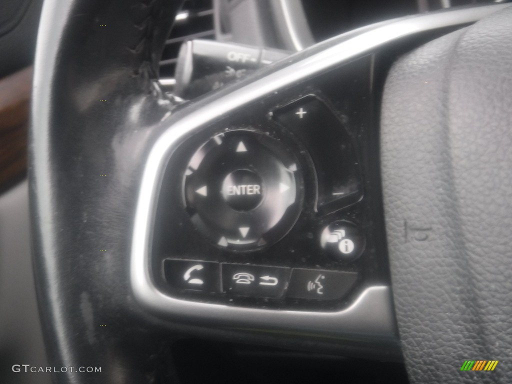 2019 CR-V EX-L AWD - Lunar Silver Metallic / Black photo #26