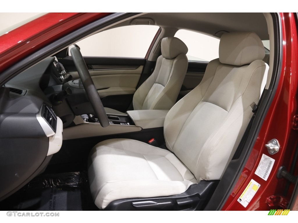 2018 Accord LX Sedan - Radiant Red Metallic / Gray photo #5