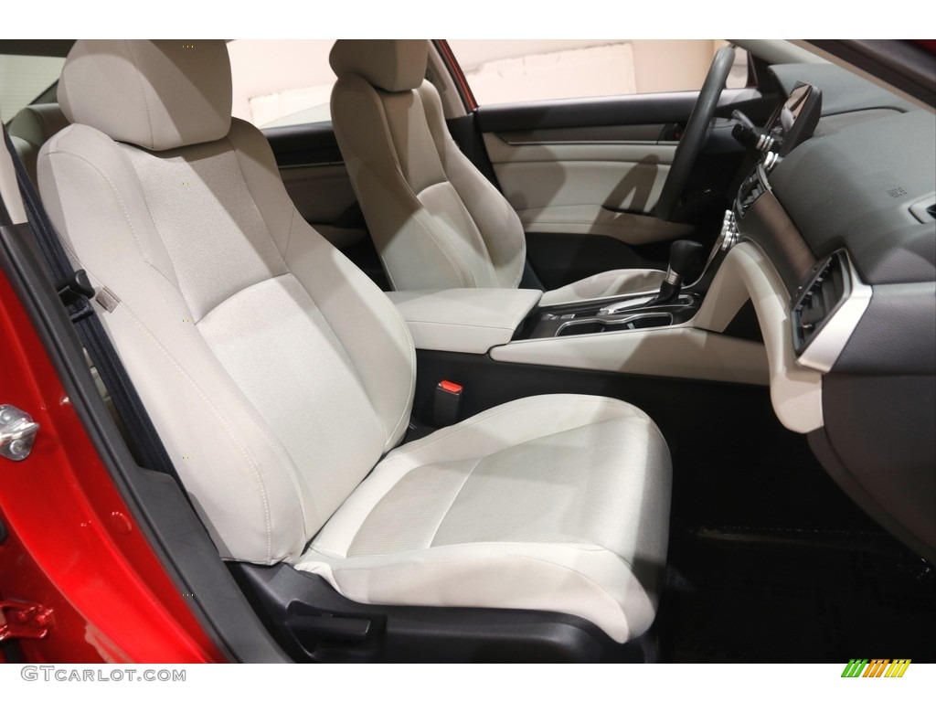 2018 Accord LX Sedan - Radiant Red Metallic / Gray photo #15
