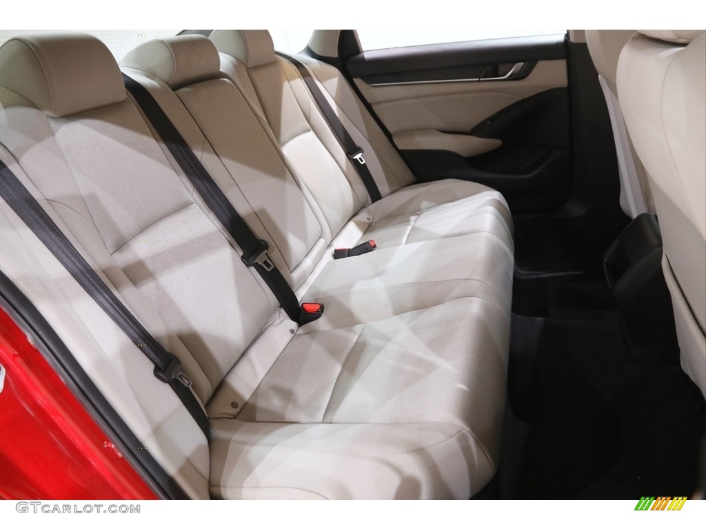 2018 Accord LX Sedan - Radiant Red Metallic / Gray photo #16