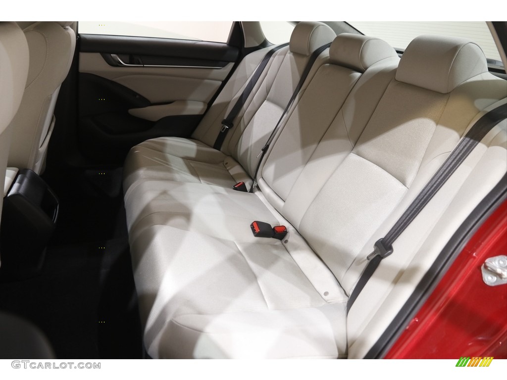 2018 Accord LX Sedan - Radiant Red Metallic / Gray photo #17