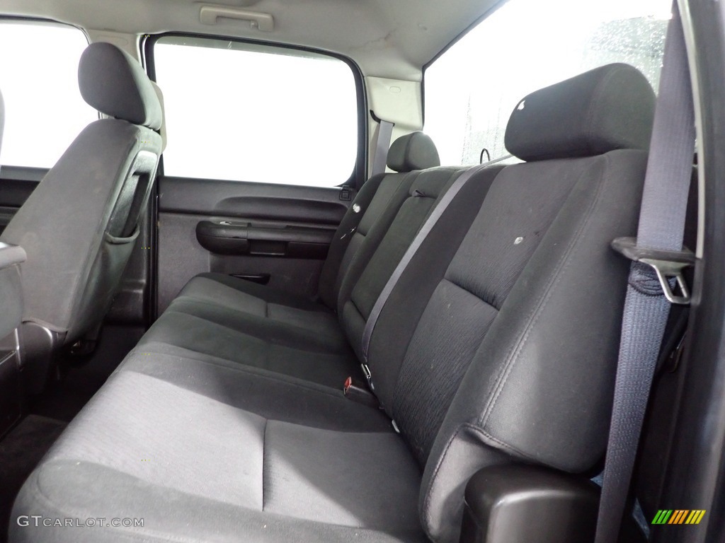 Ebony Interior 2011 Chevrolet Silverado 1500 Hybrid Crew Cab 4x4 Photo #146044139