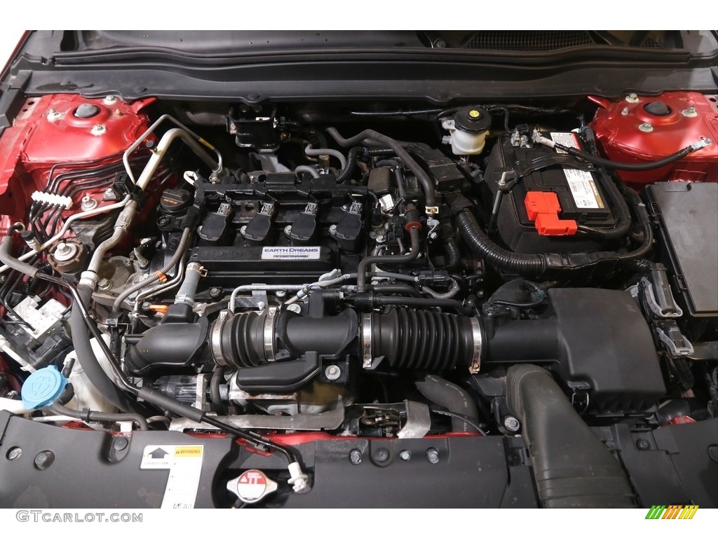 2018 Accord LX Sedan - Radiant Red Metallic / Gray photo #19