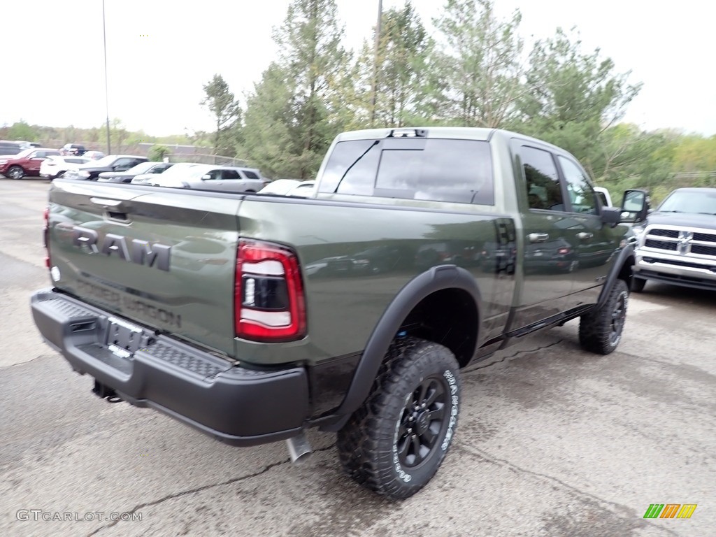 2023 2500 Power Wagon Crew Cab 4x4 - Olive Green Pearl / Black photo #5