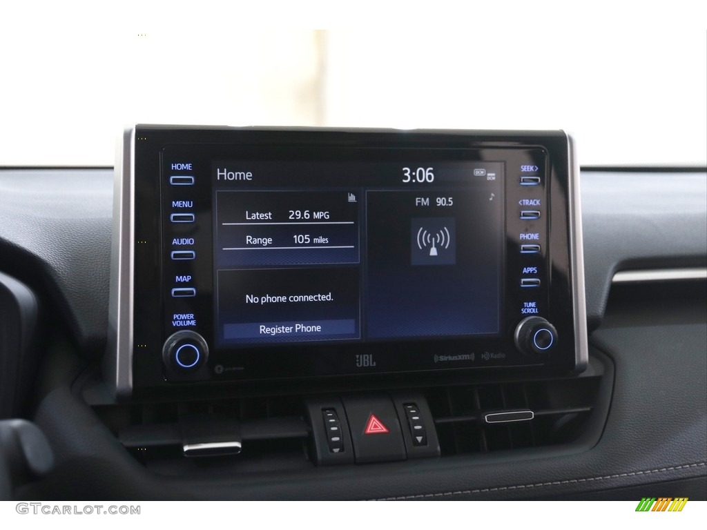 2021 RAV4 XLE Premium AWD - Blueprint / Black photo #10