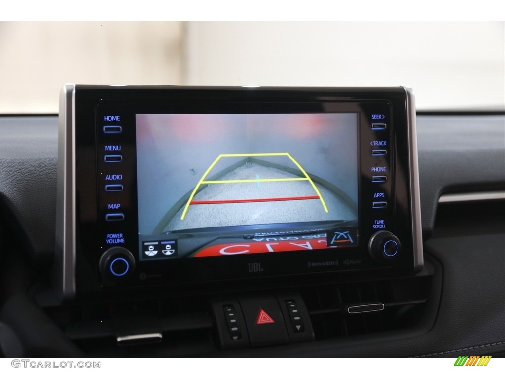 2021 RAV4 XLE Premium AWD - Blueprint / Black photo #11