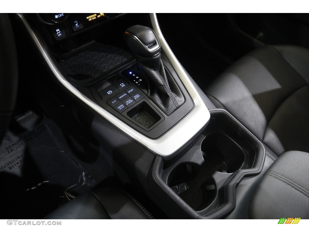 2021 RAV4 XLE Premium AWD - Blueprint / Black photo #13