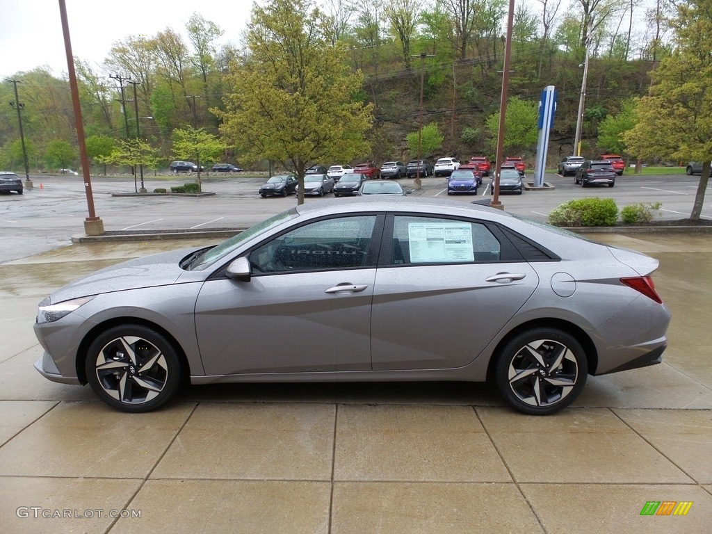 2023 Elantra SEL - Fluid Metal / Black photo #6