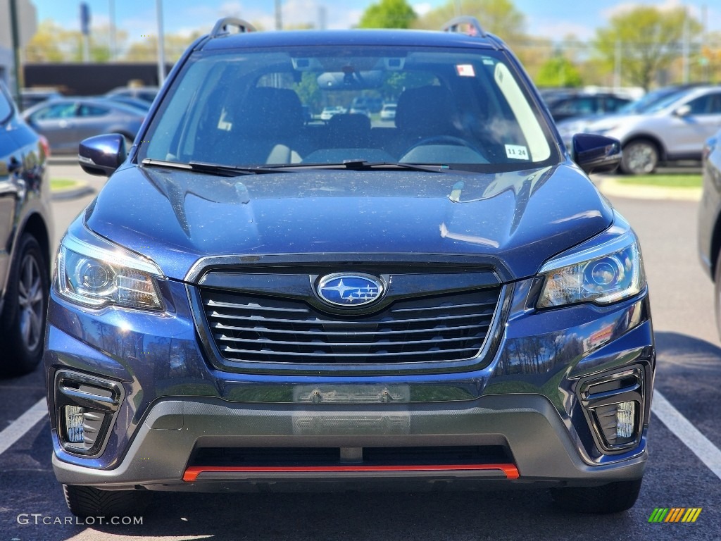 2020 Forester 2.5i Sport - Dark Blue Pearl / Gray photo #2