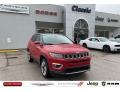 2020 Redline Pearl Jeep Compass Limted 4x4  photo #1