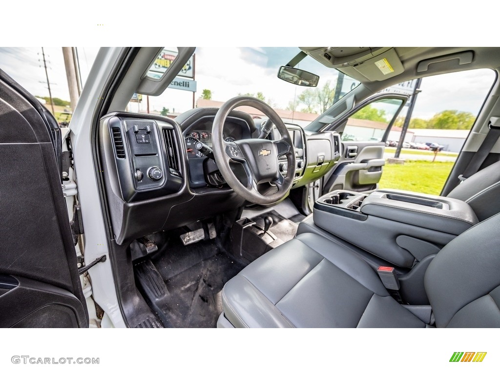 2018 Silverado 3500HD Work Truck Double Cab 4x4 - Summit White / Dark Ash/Jet Black photo #19