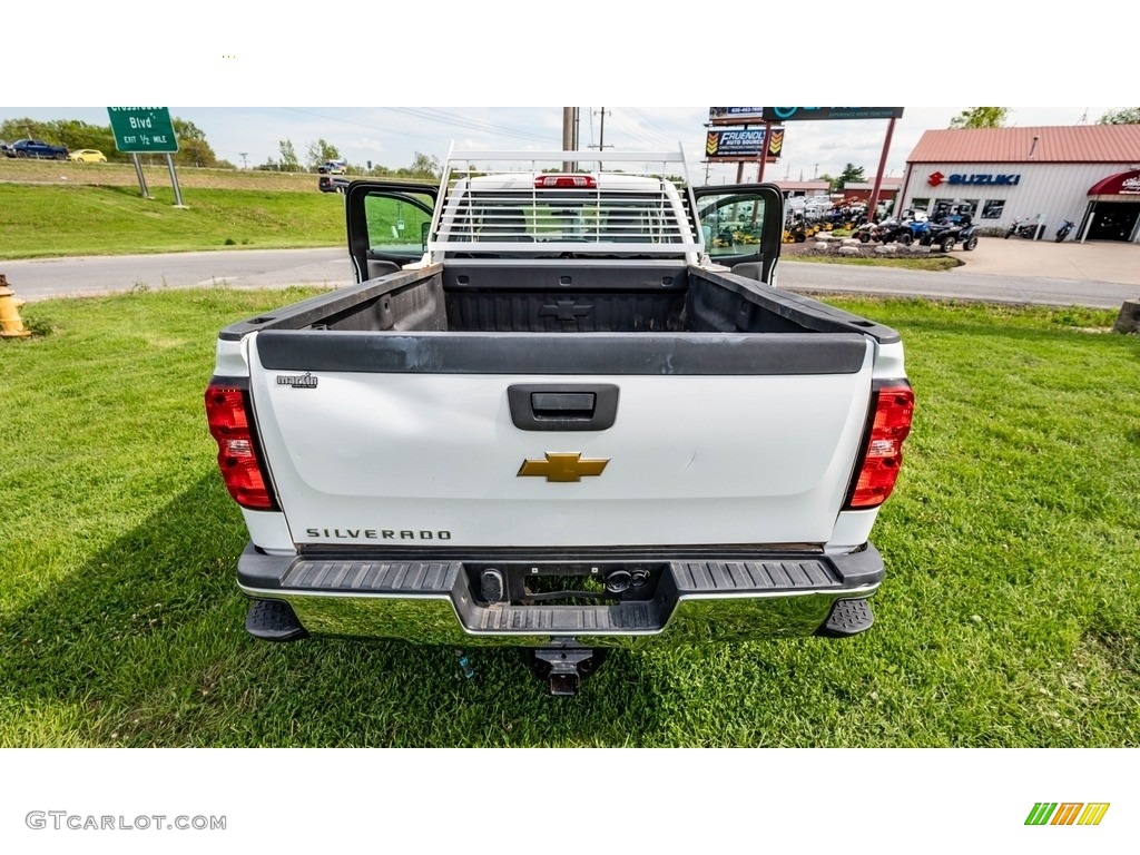 2018 Silverado 3500HD Work Truck Double Cab 4x4 - Summit White / Dark Ash/Jet Black photo #21