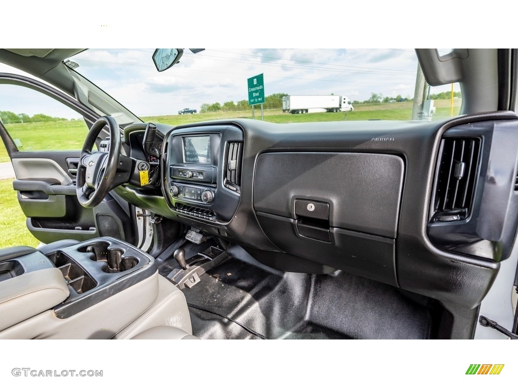 2018 Silverado 3500HD Work Truck Double Cab 4x4 - Summit White / Dark Ash/Jet Black photo #23