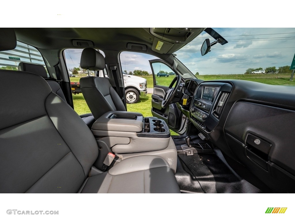 2018 Silverado 3500HD Work Truck Double Cab 4x4 - Summit White / Dark Ash/Jet Black photo #24