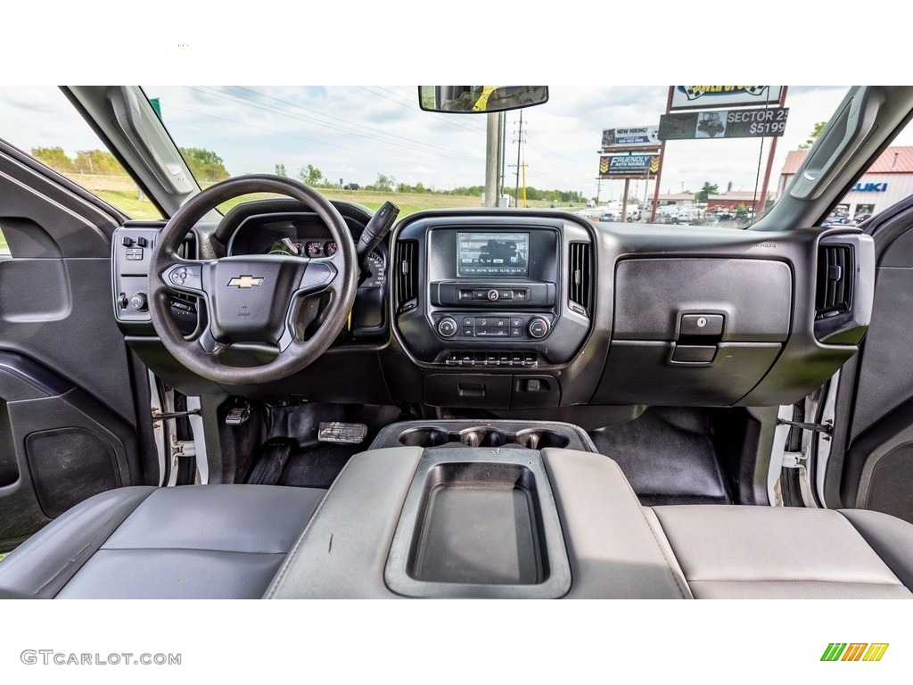 2018 Silverado 3500HD Work Truck Double Cab 4x4 - Summit White / Dark Ash/Jet Black photo #26