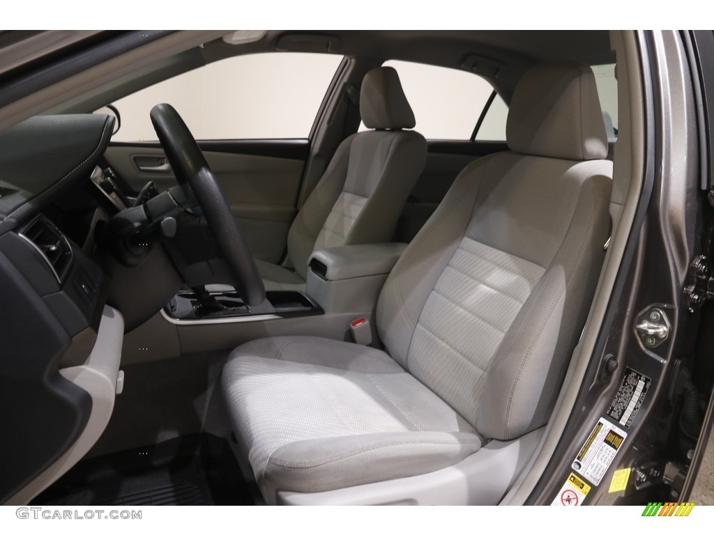 2017 Camry LE - Predawn Gray Mica / Ash photo #5