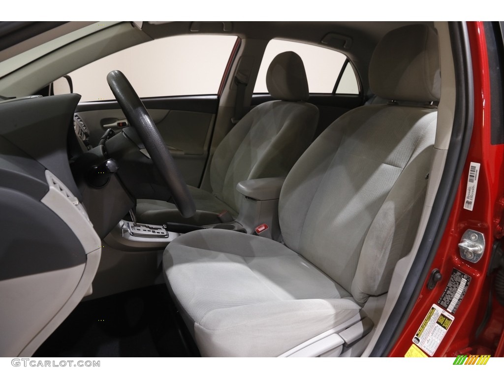 2012 Corolla LE - Barcelona Red Metallic / Ash photo #5