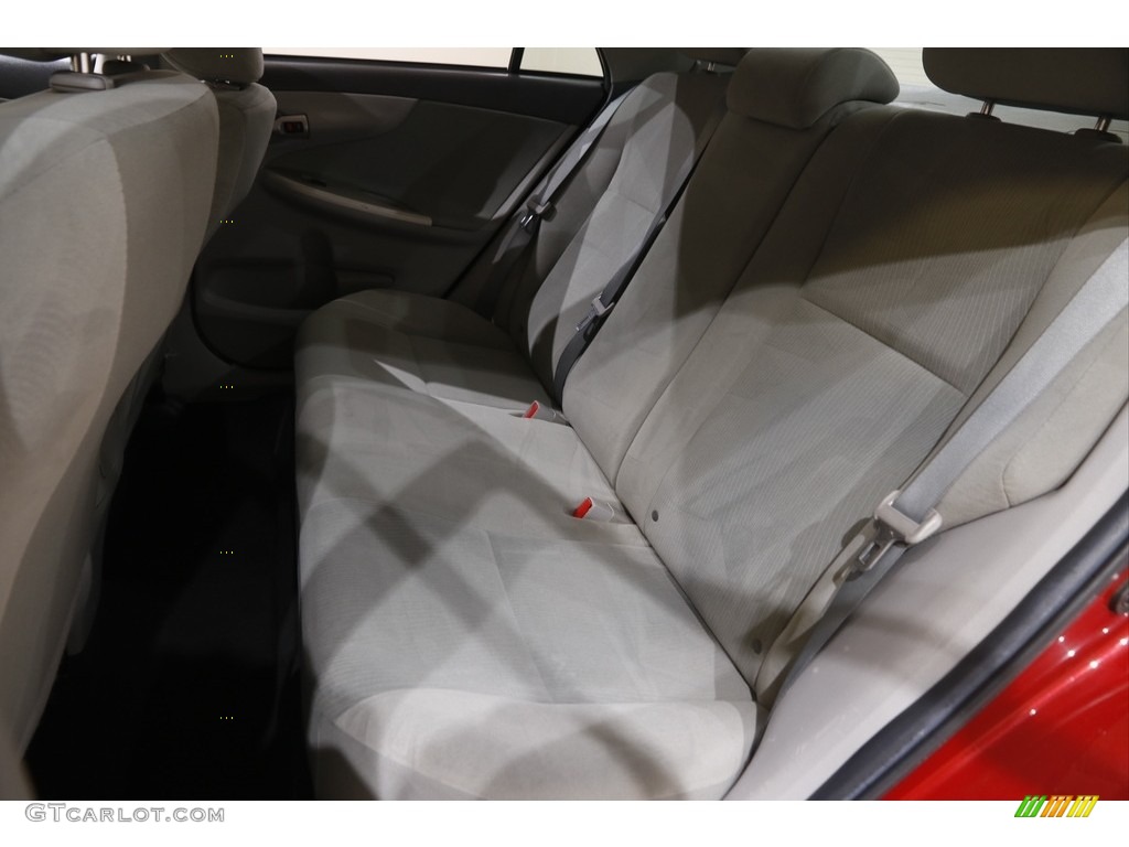 2012 Corolla LE - Barcelona Red Metallic / Ash photo #15