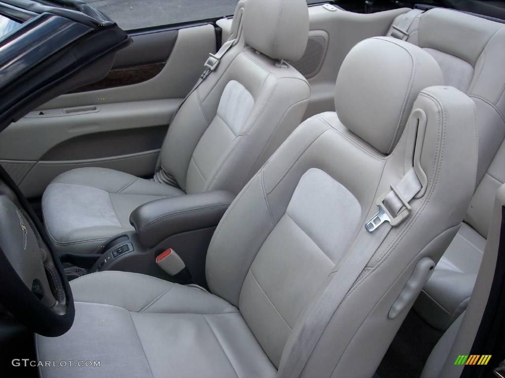 2004 Sebring Limited Convertible - Graphite Metallic / Taupe photo #48