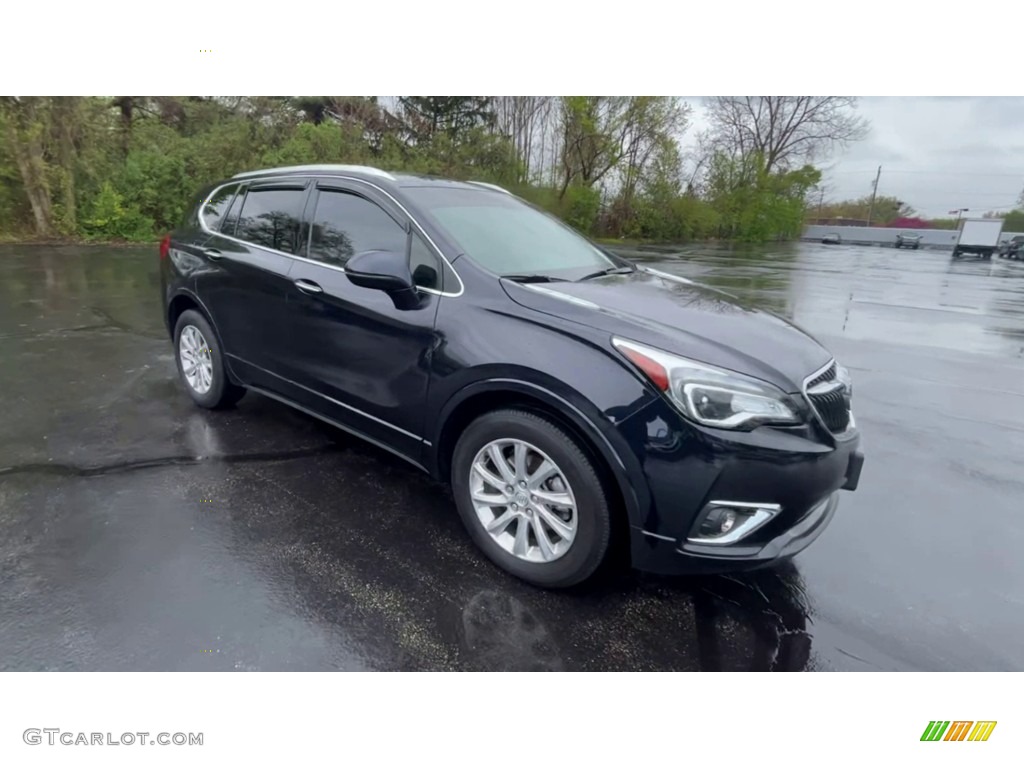 2020 Envision Essence AWD - Dark Moon Blue Metallic / Light Neutral photo #2