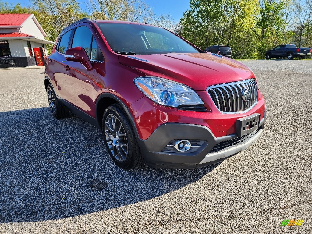 2016 Encore Sport Touring - Winterberry Red Metallic / Ebony photo #21