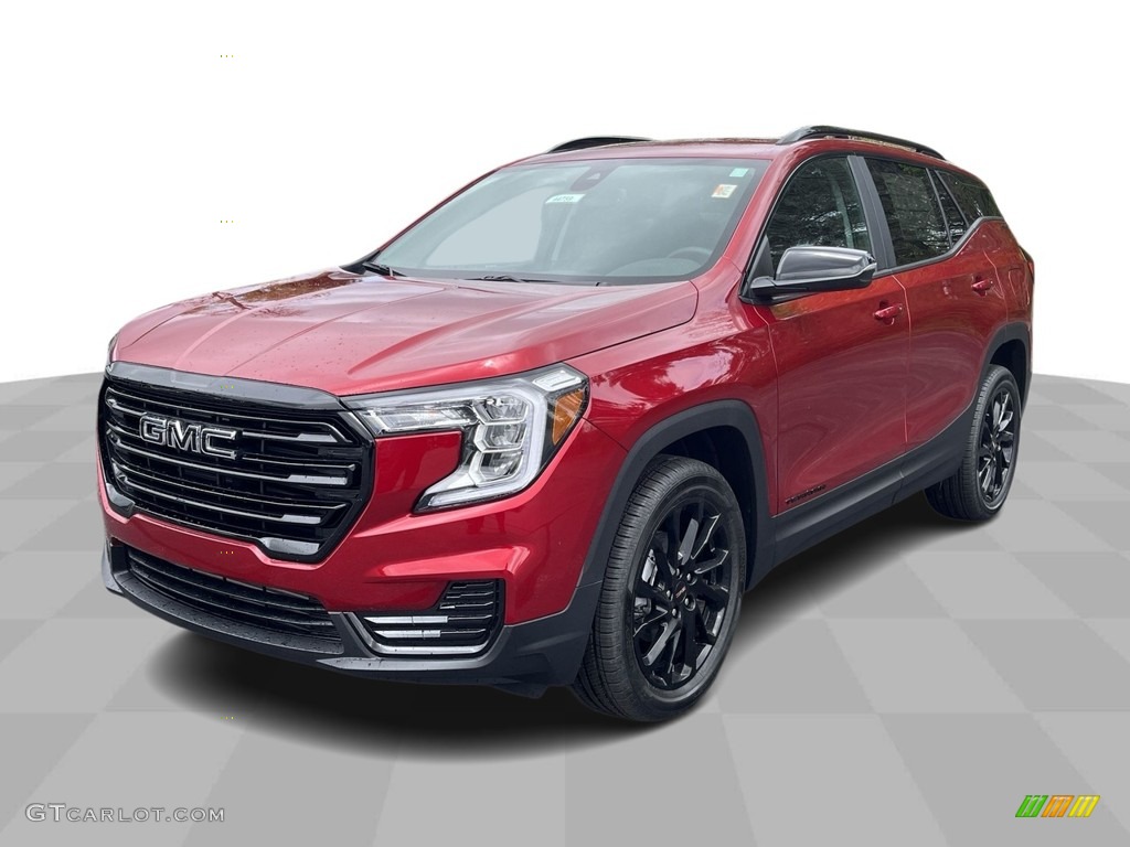 2023 Terrain SLE AWD - Volcanic Red Tintcoat / Jet Black photo #1