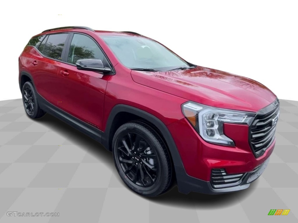 2023 Terrain SLE AWD - Volcanic Red Tintcoat / Jet Black photo #2