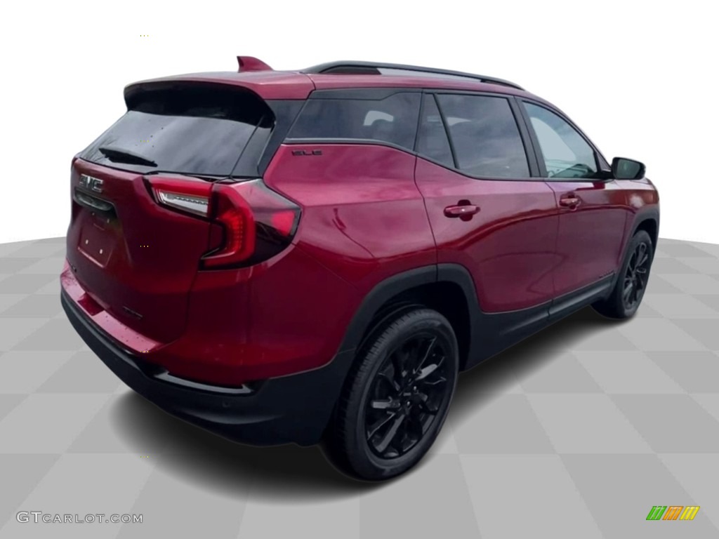 2023 Terrain SLE AWD - Volcanic Red Tintcoat / Jet Black photo #8