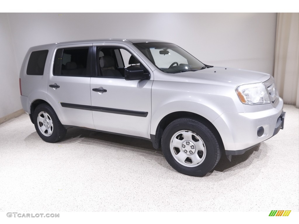 2011 Pilot LX 4WD - Alabaster Silver Metallic / Gray photo #1