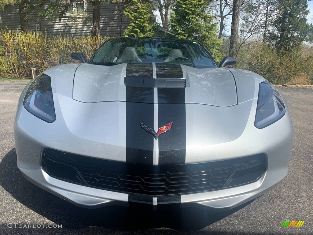 2014 Corvette Stingray Coupe Z51 - Blade Silver Metallic / Jet Black photo #2