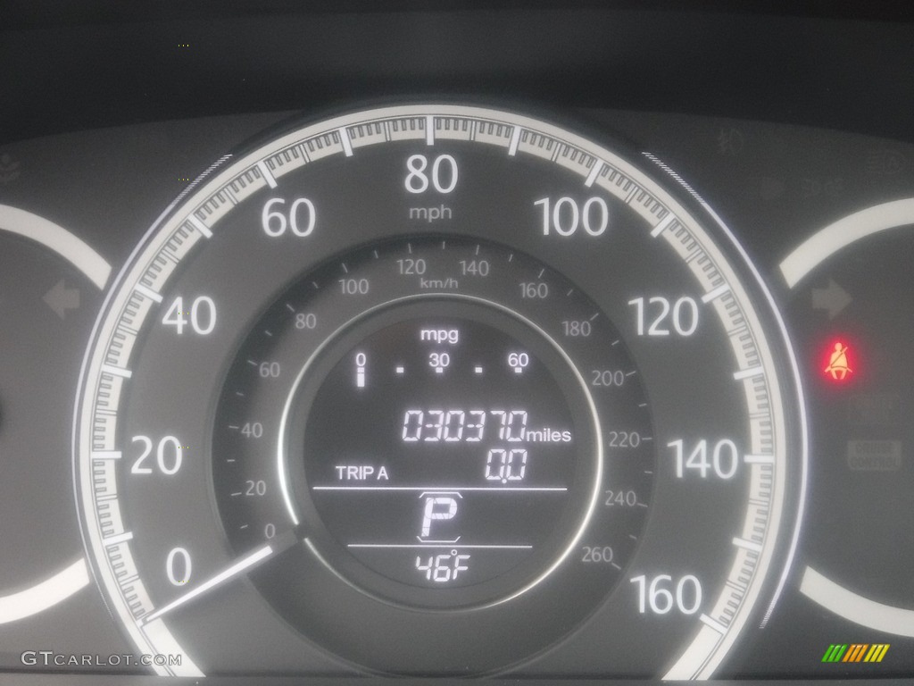 2014 Accord EX Sedan - Champagne Frost Pearl / Ivory photo #30