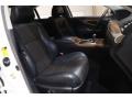 Black and Saddle Tan/Matte Dark Brown Ash Burl Front Seat Photo for 2013 Lexus LS #146047635