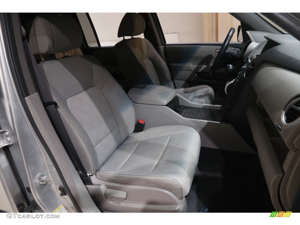 2011 Pilot LX 4WD - Alabaster Silver Metallic / Gray photo #13