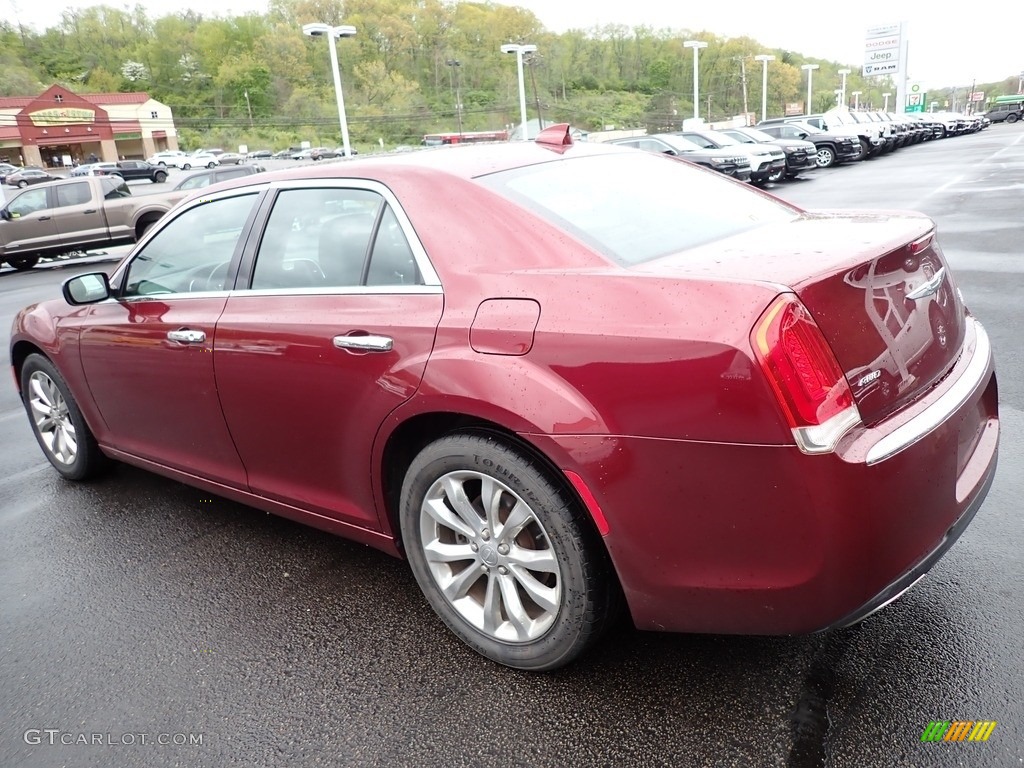 2016 300 C AWD - Velvet Red Pearl / Black photo #3