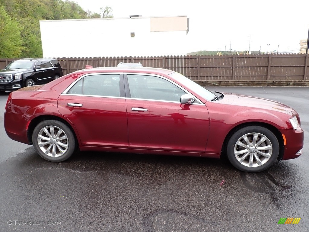 2016 300 C AWD - Velvet Red Pearl / Black photo #7