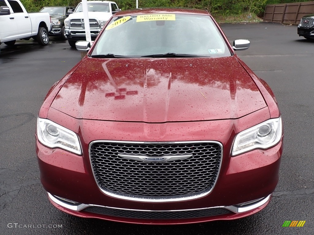 2016 300 C AWD - Velvet Red Pearl / Black photo #9