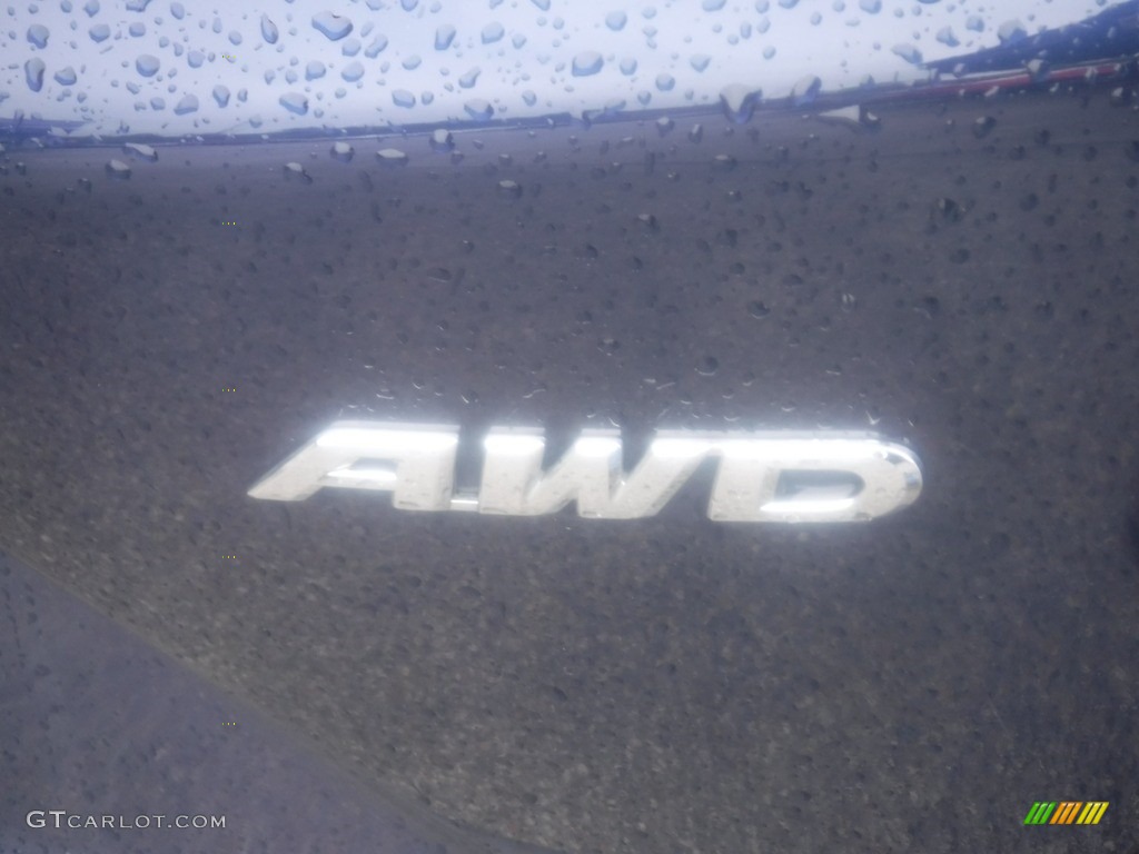 2017 CR-V EX AWD - Obsidian Blue Pearl / Gray photo #11