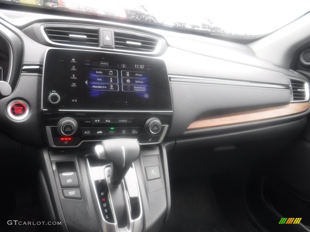2017 CR-V EX AWD - Obsidian Blue Pearl / Gray photo #19