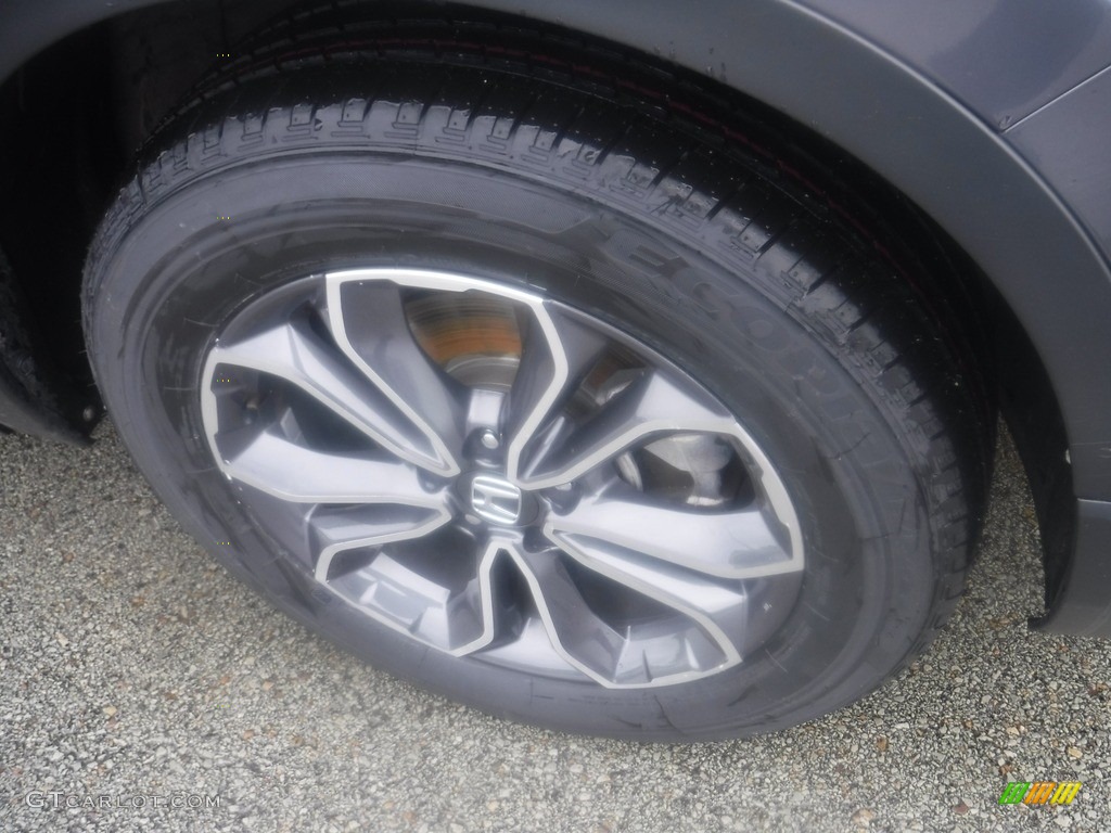 2021 CR-V EX AWD - Modern Steel Metallic / Black photo #4