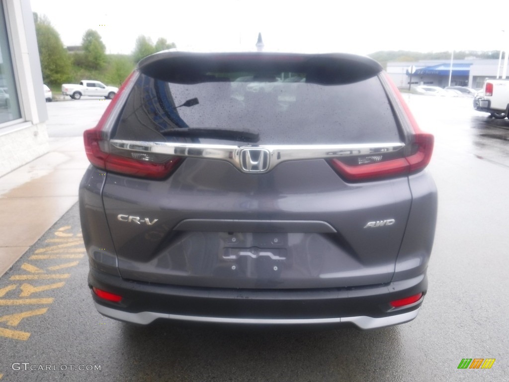 2021 CR-V EX AWD - Modern Steel Metallic / Black photo #9