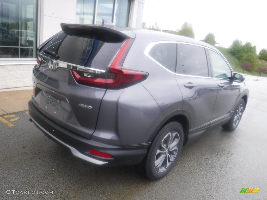 2021 CR-V EX AWD - Modern Steel Metallic / Black photo #10