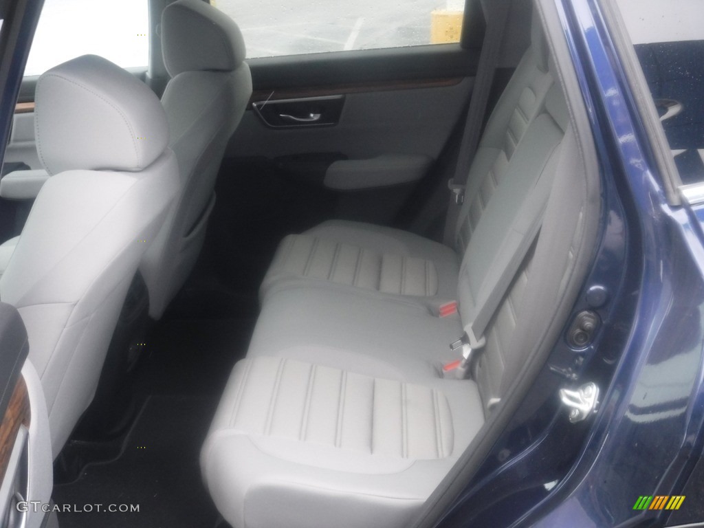 2017 CR-V EX AWD - Obsidian Blue Pearl / Gray photo #30