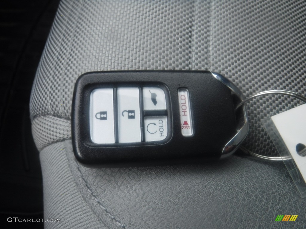 2017 CR-V EX AWD - Obsidian Blue Pearl / Gray photo #33