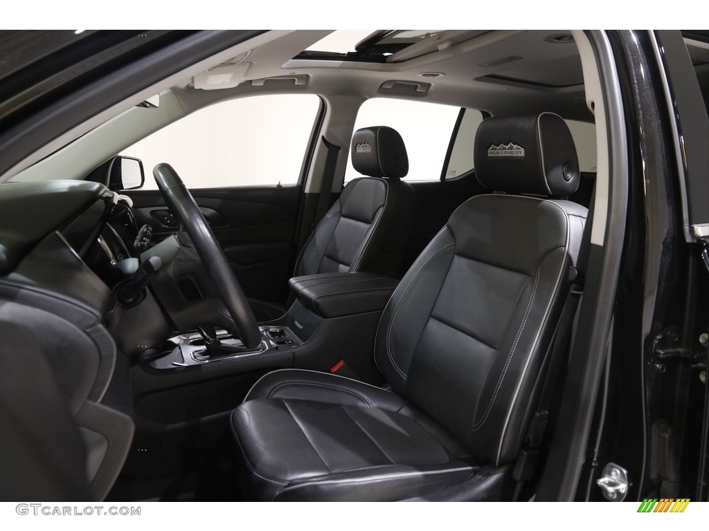 Jet Black Interior 2020 Chevrolet Traverse High Country AWD Photo #146048769