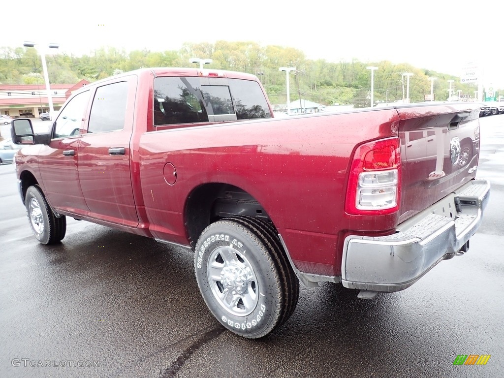 2023 2500 Tradesman Crew Cab 4x4 - Delmonico Red Pearl / Black photo #3