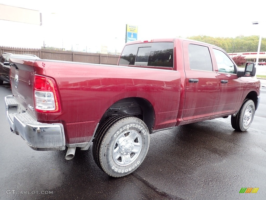 2023 2500 Tradesman Crew Cab 4x4 - Delmonico Red Pearl / Black photo #6