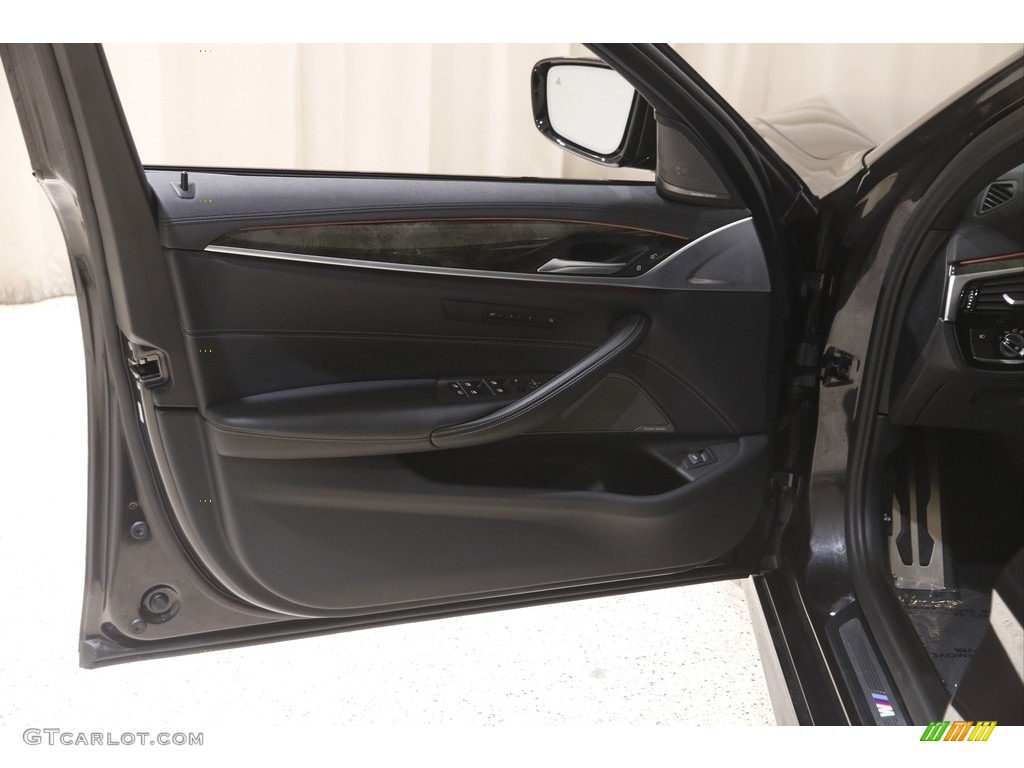 2020 5 Series 540i xDrive Sedan - Dark Graphite Metallic / Black photo #4