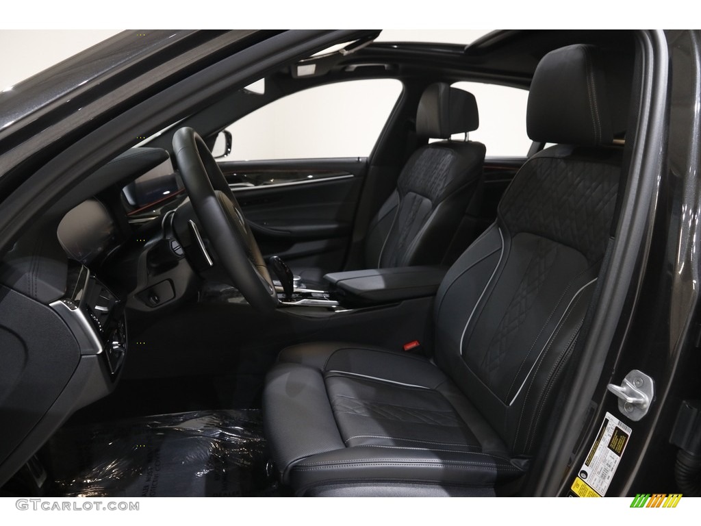 2020 5 Series 540i xDrive Sedan - Dark Graphite Metallic / Black photo #5